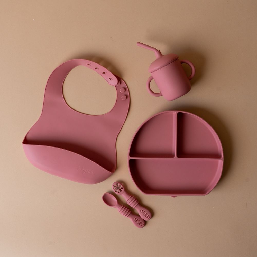 Little One Feeding Set FINNBIRD - gift box Baby Bliss (Faire) Pink