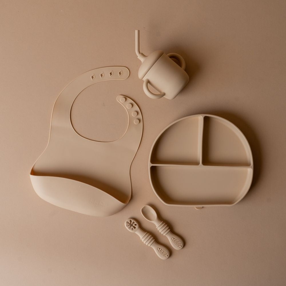 Little One Feeding Set FINNBIRD - gift box Baby Bliss (Faire) Almond