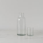 Handblown Hammered Carafe with Lid carafe Acacia Creations (Faire)