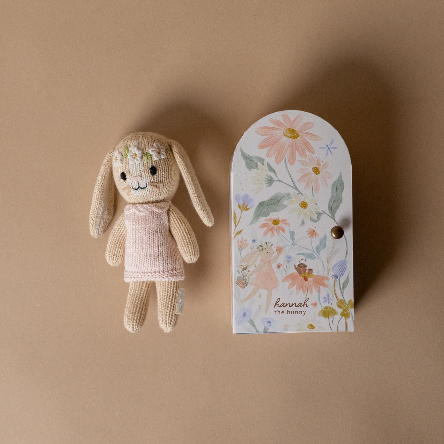 Tiny Hannah the Bunny by Cuddle+Kind FINNBIRD - stuffed toy Cuddle + Kind (Faire)