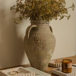 Travertine Scallop Dish tray Indaba