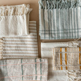 Sage Woven Throw Blanket blanket Indaba