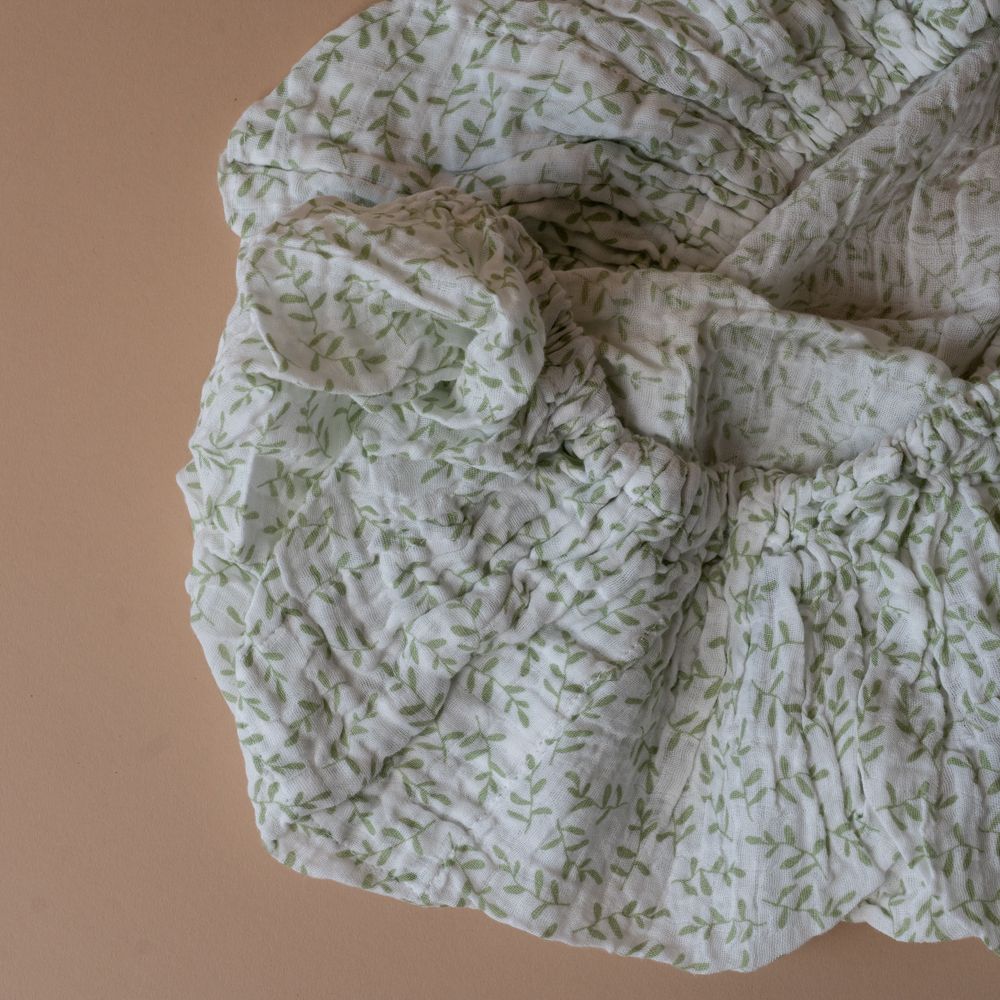 Cotton Change Pad Cover FINNBIRD - changing pad cover Lulujo (Faire) Botanicals