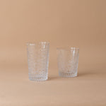Lace Pressed Highball Glass glass tumbler Abbott Collection