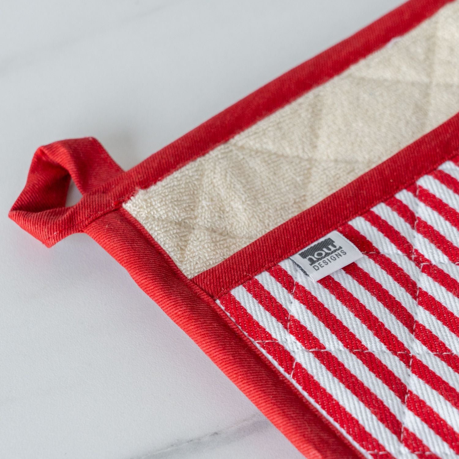 Red Stripe Pot Holder CHRISTMAS 2024 DANICA (Faire)
