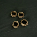 Braided Seagrass Napkin Ring Set napkin ring Creative Co-op (DYA)