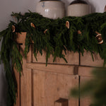 Faux Dripping Pine Garland CHRISTMAS 2025 Tri W Imports