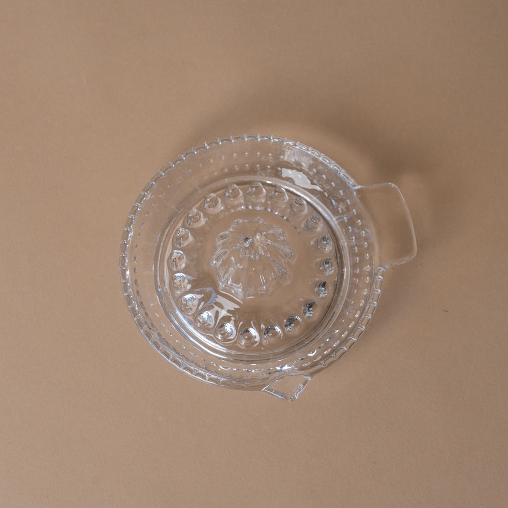 Pressed Glass Citrus Juicer - Rug & Weave