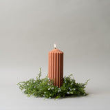 Faux Juniper Berry Candle Ring CHRISTMAS 2025 Tri W Imports