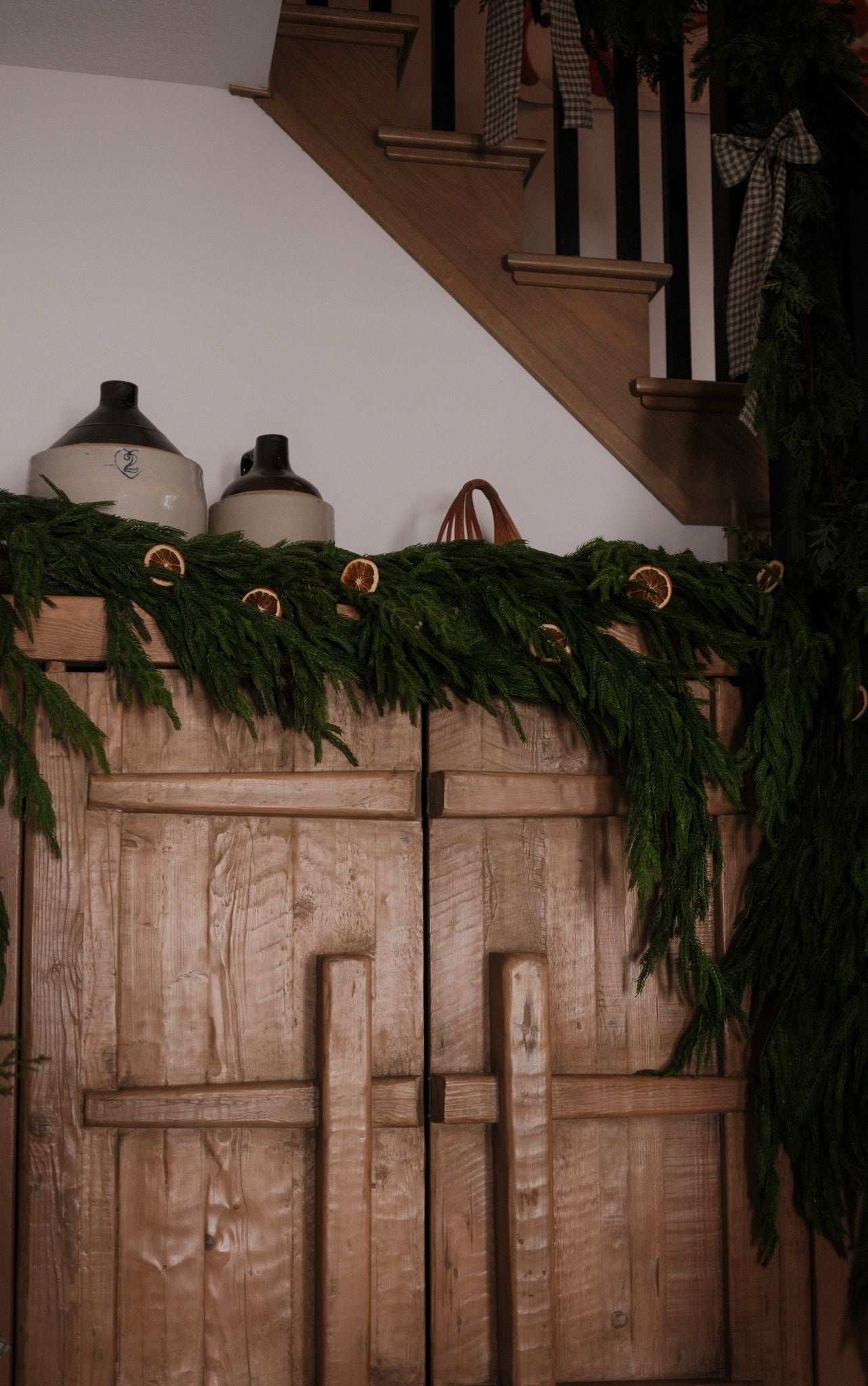 Faux Dripping Pine Garland CHRISTMAS 2025 Tri W Imports