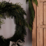 Faux Spruce & Cedar Wreath CHRISTMAS 2025 Tri W Imports