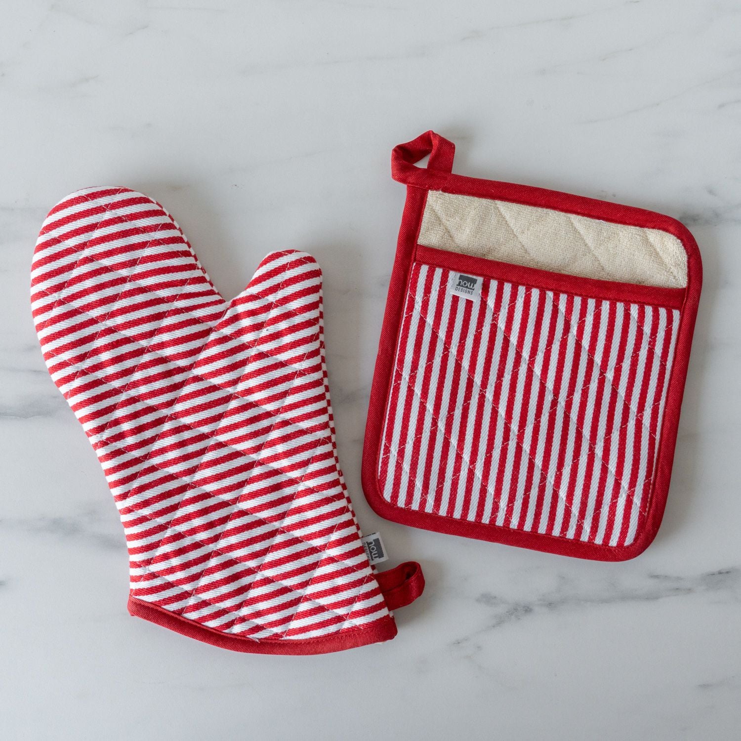 Red Stripe Pot Holder CHRISTMAS 2024 DANICA (Faire)