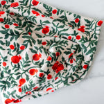 Pomegranate Fleece Throw Blanket blanket Rifle Paper Co. (Faire)