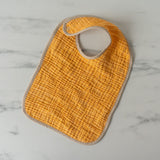 Crinkle Muslin Bib FINNBIRD - bib Pokoloko Sunflower