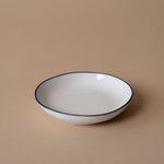 Organic Blue Edge Mini Appetizer Plate plate Tranquillo (DYA)