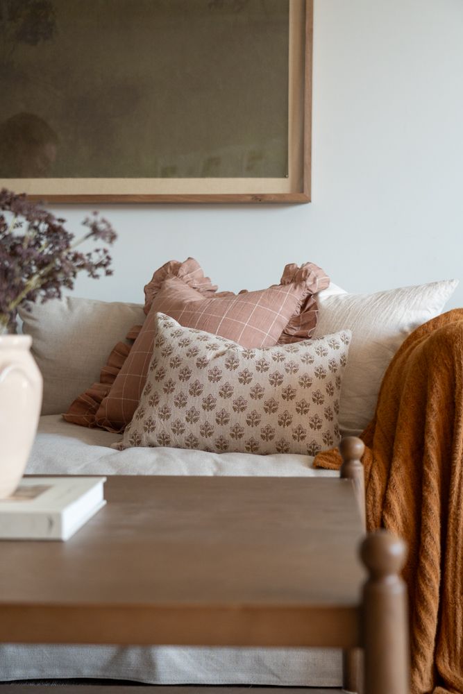 Burnt Caramel Plush Throw Blanket blanket Indaba