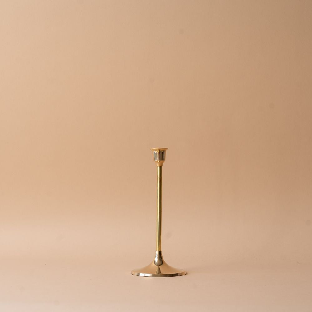 Classic Brass Taper Candle Holder candle holder Galley and Fen (Faire) Large