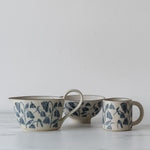 Stoneware Posy Gravy Boat mug DANICA (Faire)