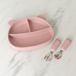 Silicone Bear Utensil Set FINNBIRD - utensil set Peaks & Valleys Baby (Faire)