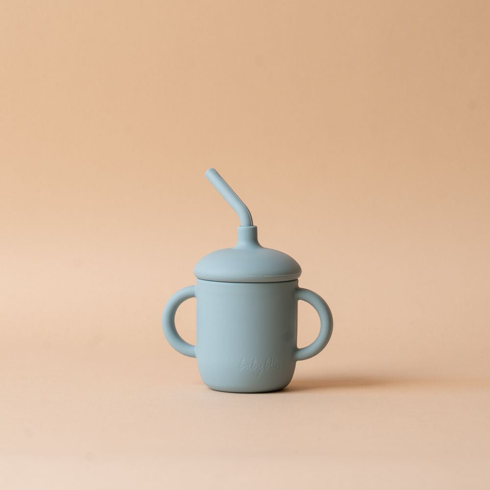 Sippy Cup with Straw FINNBIRD - cup Baby Bliss (Faire) Blue