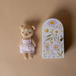 Tiny Olivia the Honey Bear by Cuddle+Kind FINNBIRD - stuffed toy Cuddle + Kind (Faire)