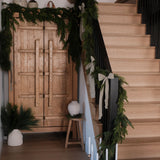 Faux Dripping Pine Garland CHRISTMAS 2025 Tri W Imports