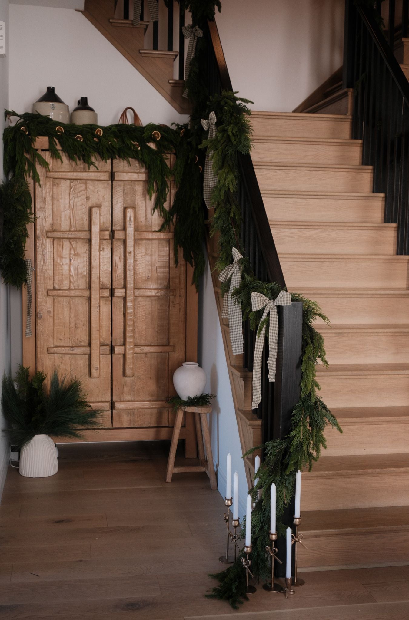 Faux Dripping Pine Garland CHRISTMAS 2025 Tri W Imports