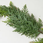 Faux White Cedar Garland CHRISTMAS 2025 Tri W Imports