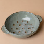 Stoneware Fruit Bowl bowl DANICA (Faire) Grey