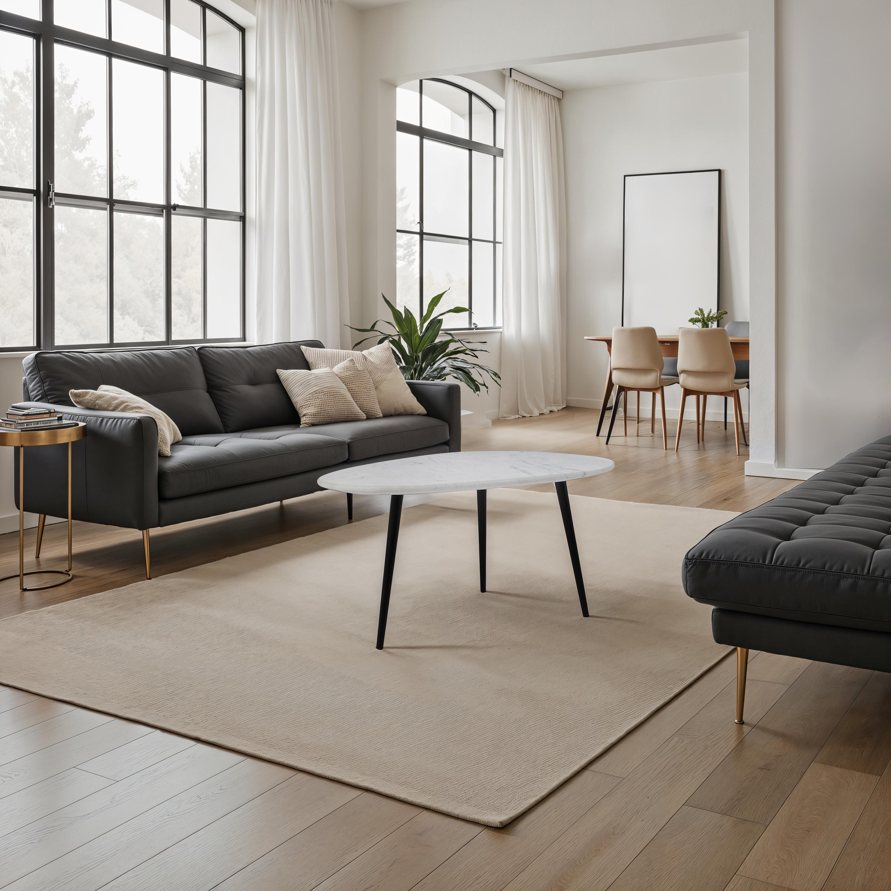 Keeva Coffee Table FURNITURE - coffee table Renwil