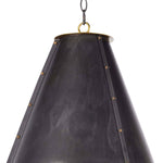 French Maid Chandelier SM (Blackened Brass Natural Brass) Chandelier Regina Andrew