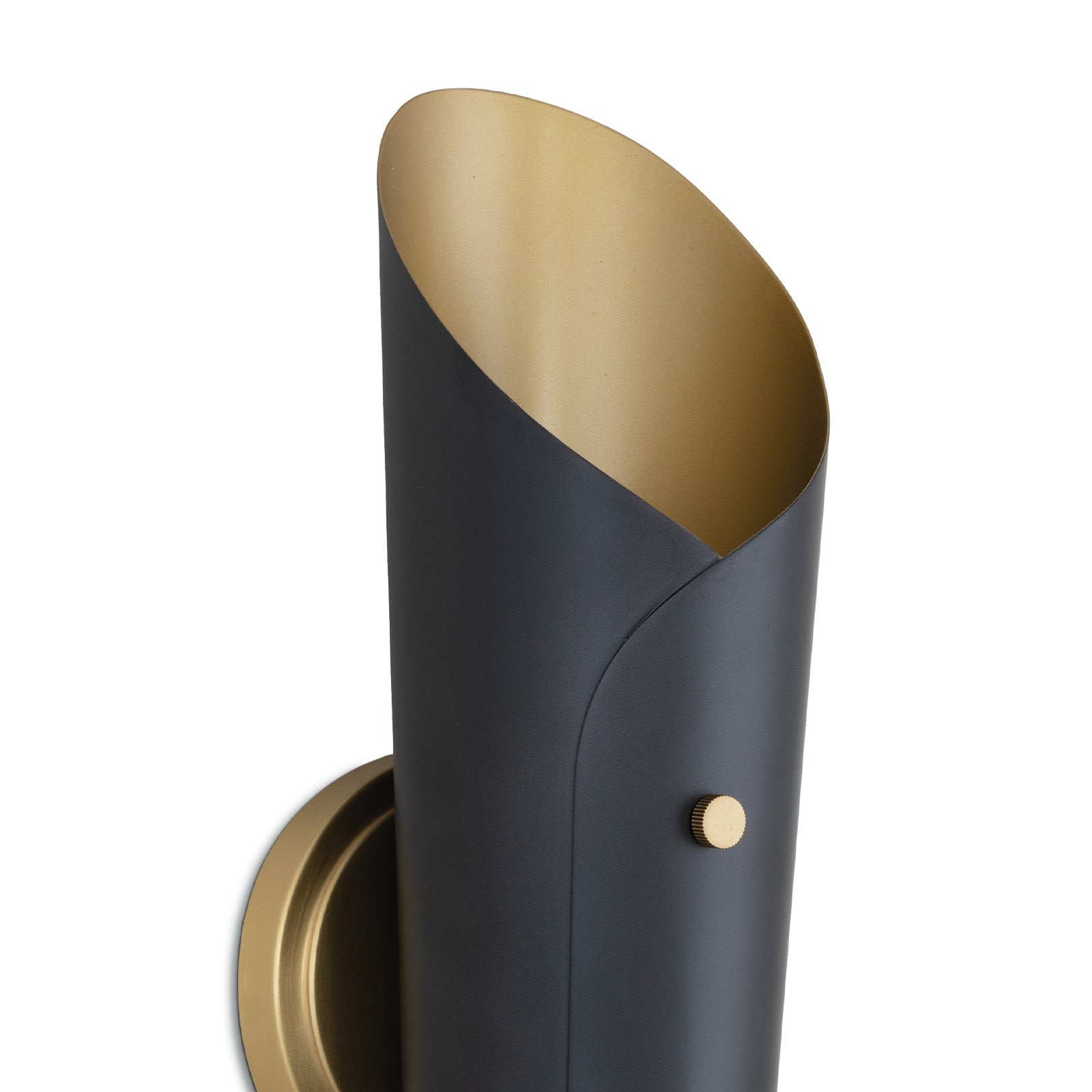 Vest Sconce (Blackened Brass and Natural Brass) Wall Sconces Regina Andrew