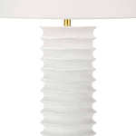 Nabu Metal Column Table Lamp (White) Table Lamps Regina Andrew
