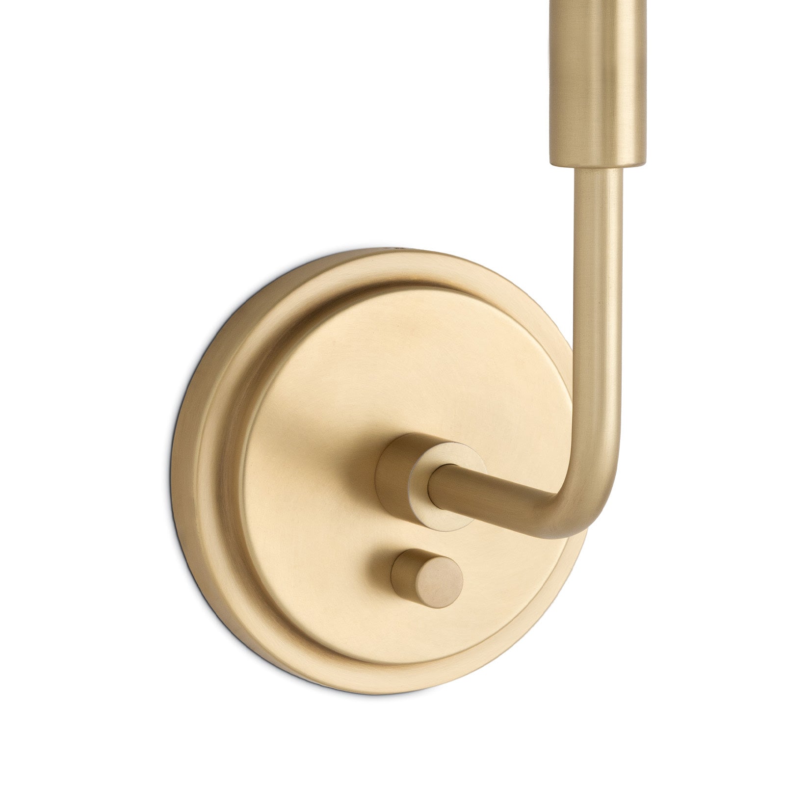 Polly Sconce Single (Natural Brass with Rattan Shade) Wall Sconces Regina Andrew