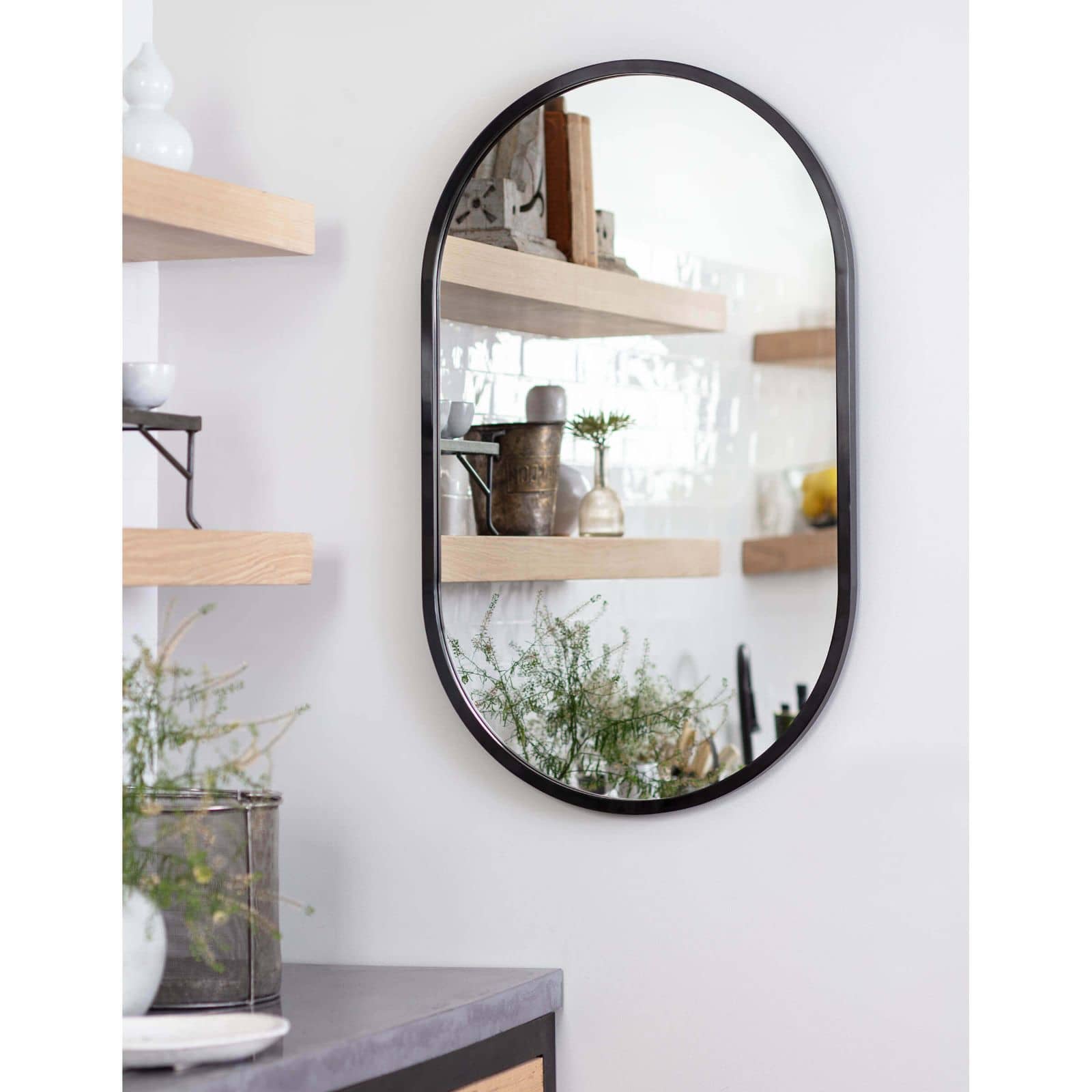 Canal Mirror (Steel) Mirrors Regina Andrew