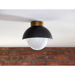 Montreux Flush Mount (Oil Rubbed Bronze and Natural Brass) Flush Mount Regina Andrew