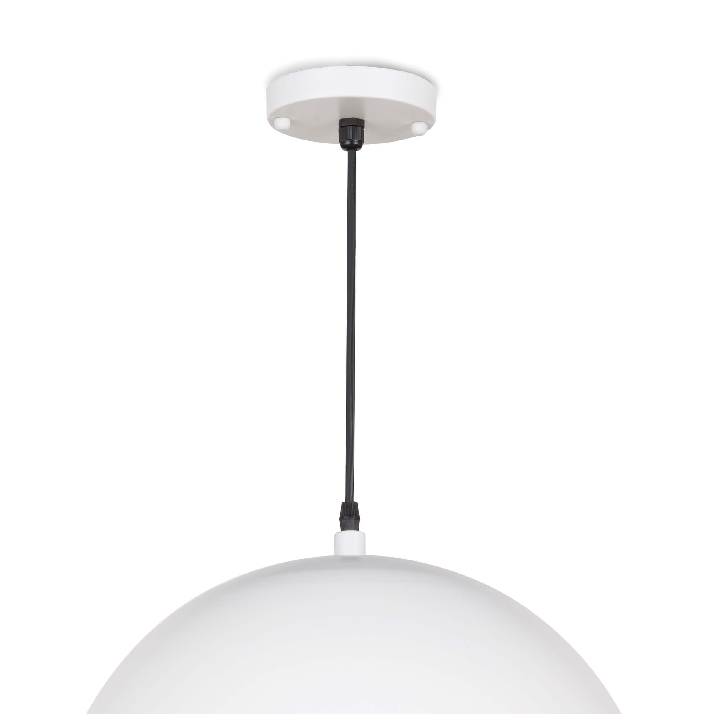 Sigmund Pendant Small (White and Gold) Pendants Regina Andrew