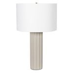 Tambour Concrete Table Lamp Table Lamps Regina Andrew