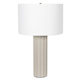 Tambour Concrete Table Lamp Table Lamps Regina Andrew