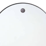 Hanging Circular Mirror (Steel) Mirrors Regina Andrew