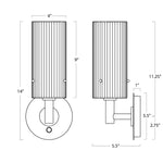 Dixie Sconce (Oil Rubbed Bronze) Wall Sconces Regina Andrew