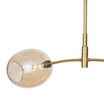 Artemis Pendant Double (Natural Brass with Champagne Glass) Chandelier Regina Andrew