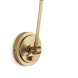Sal Task Sconce (Natural Brass) Wall Sconces Regina Andrew