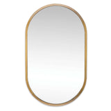 Canal Mirror (Natural Brass) Mirrors Regina Andrew