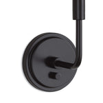 Polly Sconce Single (Blackened Brass with Rattan Shade) Wall Sconces Regina Andrew
