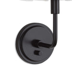 Polly Sconce Single (Blackened Brass with White Scalloped Shade) Wall Sconces Regina Andrew