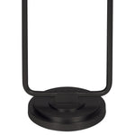 Polly Floor Lamp (Blackened Brass with Rattan Shade) Floor Lamps Regina Andrew