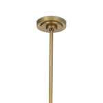Artemis Pendant Single (Natural Brass with Champagne Glass) Pendants Regina Andrew