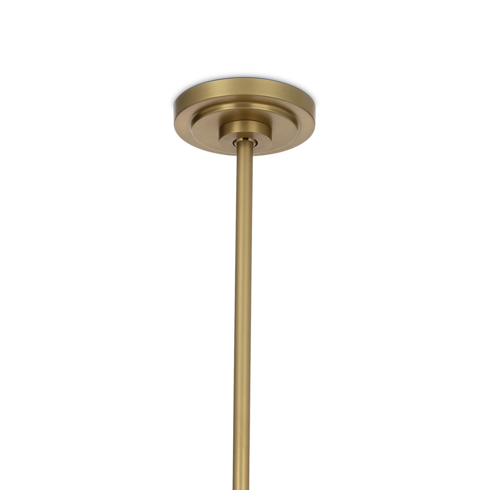 Artemis Pendant Single (Natural Brass with Champagne Glass) Pendants Regina Andrew