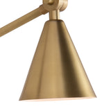 Sal Task Sconce (Natural Brass) Wall Sconces Regina Andrew
